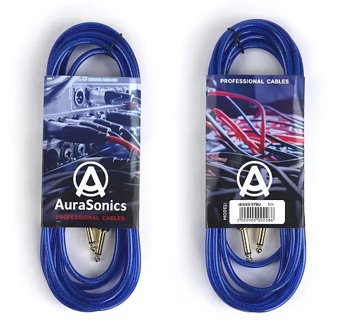 AuraSonics J63J63-5TBU Кабель инструментальный.
