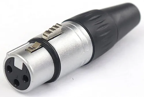 AuraSonics X3F-G Разъем Канон, кабельный, "мама", штеккер.