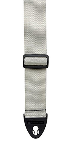 D'Andrea 1355SILVER Polyweb Ace-Lock Ремень для гитары.